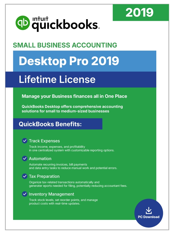 Buy QuickBooks Desktop Pro 2019