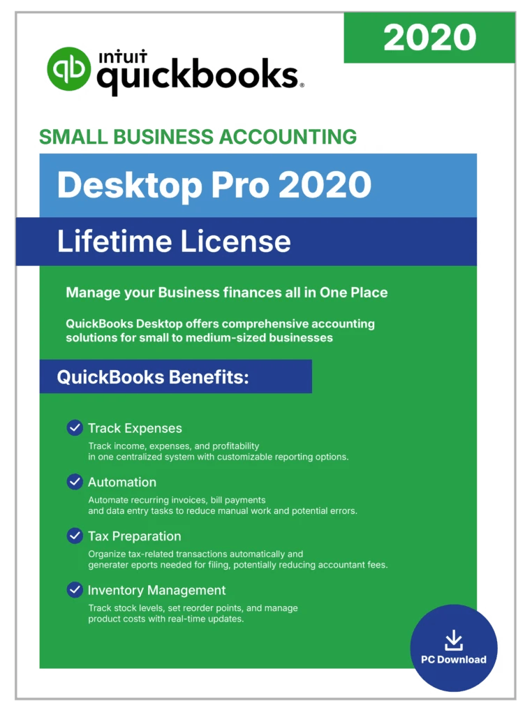 Buy QuickBooks Desktop Pro 2020