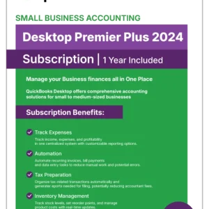 QuickBooks Desktop Premier Plus 2024 – 1 Year Subscription